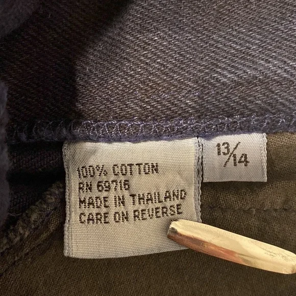 Vintage Denim‎ Skirt Size 13/14 Juniors Jeanjer Jeans by Jordache Classic 80s - Picture 9 of 9